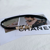 Dizajnérsky nový nastaviteľný opasok z PU kože pre ženy, oblekový opasok, džínsy, ozdobný zmršťovací pás, tenké opasky