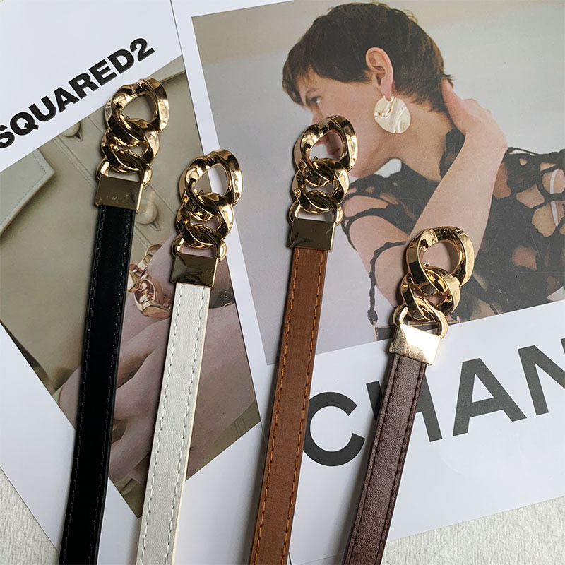 Dizajnérsky nový nastaviteľný opasok z PU kože pre ženy, oblekový opasok, džínsy, ozdobný zmršťovací pás, tenké opasky