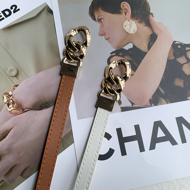 Dizajnérsky nový nastaviteľný opasok z PU kože pre ženy, oblekový opasok, džínsy, ozdobný zmršťovací pás, tenké opasky