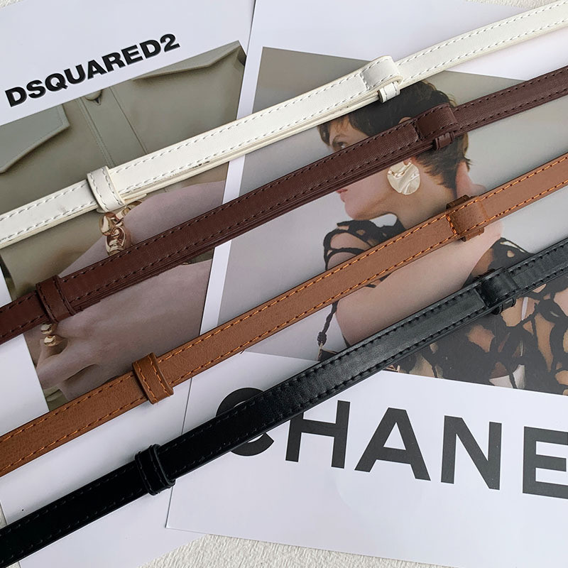 Dizajnérsky nový nastaviteľný opasok z PU kože pre ženy, oblekový opasok, džínsy, ozdobný zmršťovací pás, tenké opasky