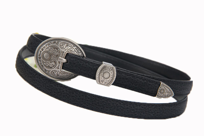 Vintage metalna kopča Pojas za glavu Ženski srednjovjekovni Larp Viking Skinny dodatak Modne tanke trake za pojas zakrivljene za dame