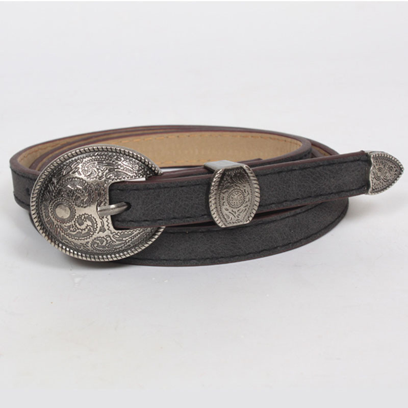 Vintage metalna kopča Pojas za glavu Ženski srednjovjekovni Larp Viking Skinny dodatak Modne tanke trake za pojas zakrivljene za dame