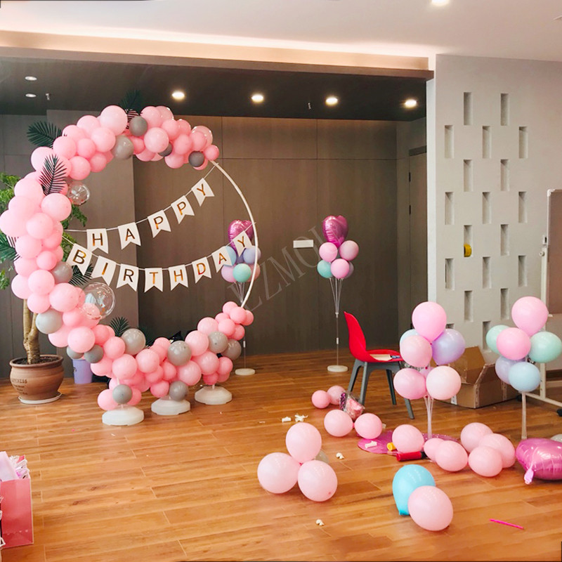2019.07.13. Tube ballon állvány Születésnapi léggömbök Arch Stick tartó Esküvői dekoráció Balon Globos Születésnapi parti dekoráció Gyerek ballon