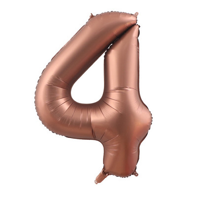 40 hüvelykes barna bézs krémszínű számlufi 0 1 2 3 4 5 6 7 8 9 születésnapi léggömb 30 40 50 szám fólia lufi hélium léggömbök