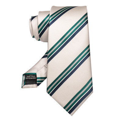 EASTEPIC Nove prugaste kravate za muškarce Otmjeni dodaci od kvalitetnog platna Zelene kravate za poslovna odijela u službenim prigodama