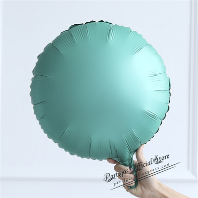 10 komada 18 inča metalik čisti okrugli folijski balon vjenčana dekoracija rođendanska zabava helij makaron balon sve okrugli palon album