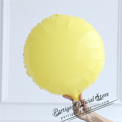 10 komada 18 inča metalik čisti okrugli folijski balon vjenčana dekoracija rođendanska zabava helij makaron balon sve okrugli palon album