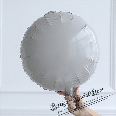 10 komada 18 inča metalik čisti okrugli folijski balon vjenčana dekoracija rođendanska zabava helij makaron balon sve okrugli palon album