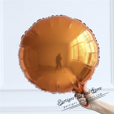 10 komada 18 inča metalik čisti okrugli folijski balon vjenčana dekoracija rođendanska zabava helij makaron balon sve okrugli palon album