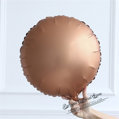 10 komada 18 inča metalik čisti okrugli folijski balon vjenčana dekoracija rođendanska zabava helij makaron balon sve okrugli palon album