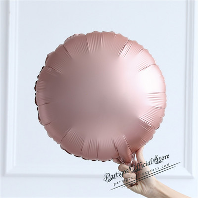 10 komada 18 inča metalik čisti okrugli folijski balon vjenčana dekoracija rođendanska zabava helij makaron balon sve okrugli palon album