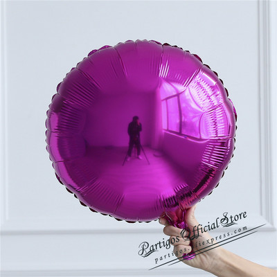 10 komada 18 inča metalik čisti okrugli folijski balon vjenčana dekoracija rođendanska zabava helij makaron balon sve okrugli palon album