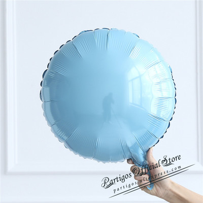 10 komada 18 inča metalik čisti okrugli folijski balon vjenčana dekoracija rođendanska zabava helij makaron balon sve okrugli palon album