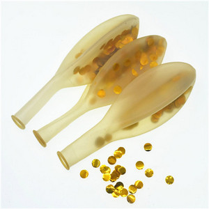 1db óriási, 36 hüvelykes átlátszó latex léggömb+konfetti esküvői karácsonyi dekoráció babazuhany születésnapi parti léggömb kellékei