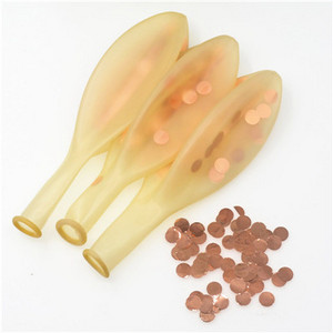 1db óriási, 36 hüvelykes átlátszó latex léggömb+konfetti esküvői karácsonyi dekoráció babazuhany születésnapi parti léggömb kellékei