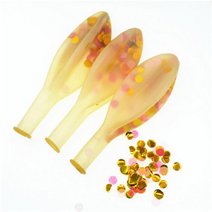 1db óriási, 36 hüvelykes átlátszó latex léggömb+konfetti esküvői karácsonyi dekoráció babazuhany születésnapi parti léggömb kellékei