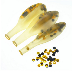 1db óriási, 36 hüvelykes átlátszó latex léggömb+konfetti esküvői karácsonyi dekoráció babazuhany születésnapi parti léggömb kellékei