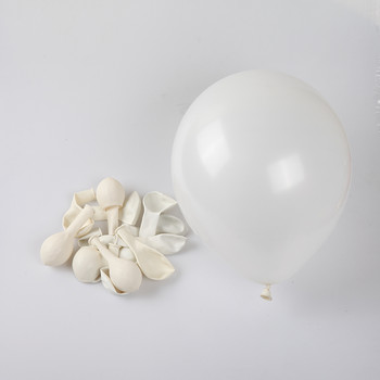 20 бр. 12-инчов перлен латексов балон, бял, прозрачен, прозрачен сватбен балон, романтична декорация, консумативи за декорация на рожден ден