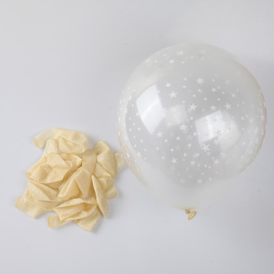 20 kom 12 inčni biserni balon od lateksa bijeli prozirni balon za romantičnu dekoraciju za vjenčanje potrepštine za rođendansku zabavu