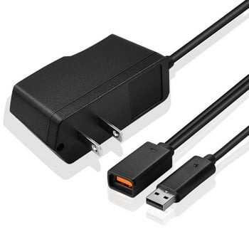 UK EU US Plug AC τροφοδοτικό αντικατάστασης Φορτιστής USB οικιακής φόρτισης τοίχου Τροφοδοτικό για Microsoft XBox360 Kinect Sensor 100V-240V