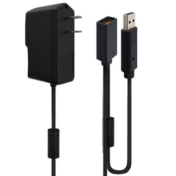 UK EU US Plug AC τροφοδοτικό αντικατάστασης Φορτιστής USB οικιακής φόρτισης τοίχου Τροφοδοτικό για Microsoft XBox360 Kinect Sensor 100V-240V