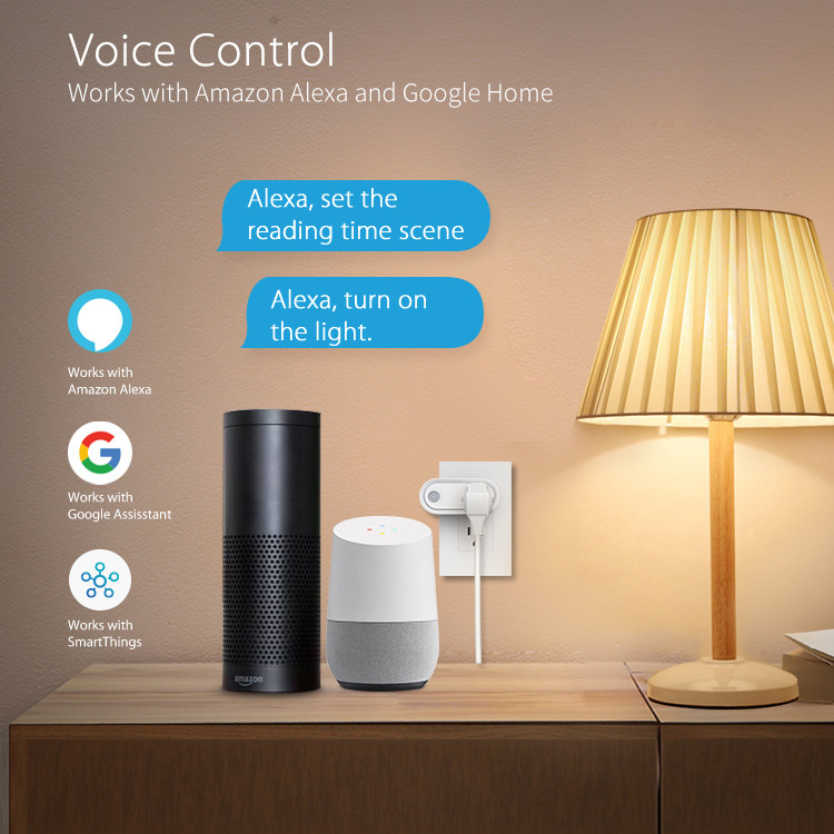 15A US Tuya ZigBee Smart Plug Tuya Smart Life App tālvadības pults Barošanas monitors Viedligzda Balss vadība, izmantojot Alexa Google sākumlapu
