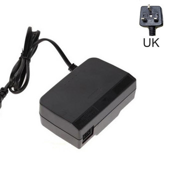 HXBE AC100V-AC240V зарядно преобразувател EU / US / UK щепсел захранващ адаптер за конзола N64