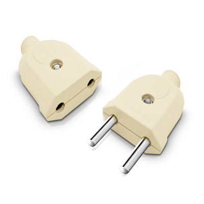 Adaptor de priză pentru Coreea Europeană Adaptor de priză 2 pini Conector electric CA Masculin Femeie Sârmă Recablabil Prelungitor detașabil