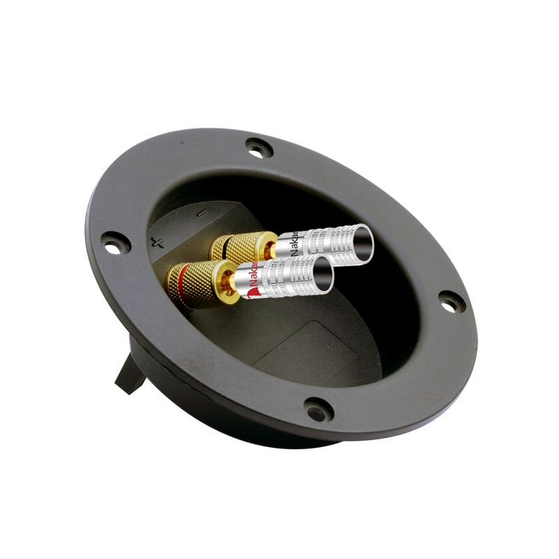 8 vnt Nakamichi bananų kištukai 24K paauksuota 4 mm bananų jungtis su sraigtiniu užraktu garso lizdo garsiakalbių kištams HiFi