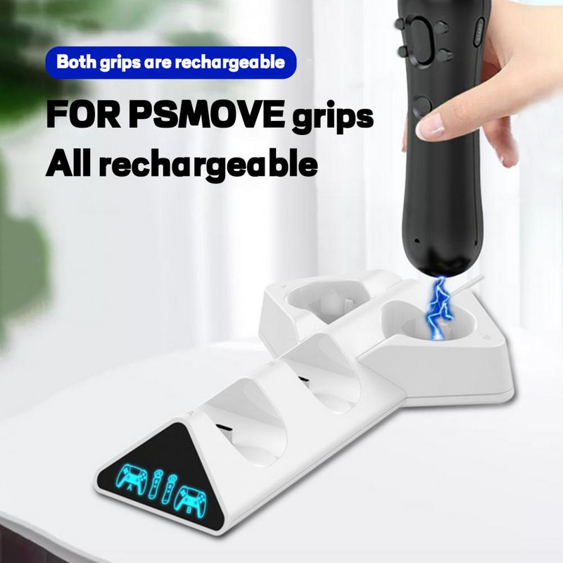 Profesionalni Gamepad Stanica za punjenje Siguran LED indikator 600mA Joystick Stalak za punjenje s jednom ručkom