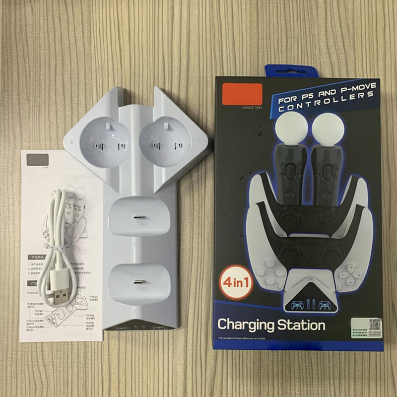 Profesionalni Gamepad Stanica za punjenje Siguran LED indikator 600mA Joystick Stalak za punjenje s jednom ručkom