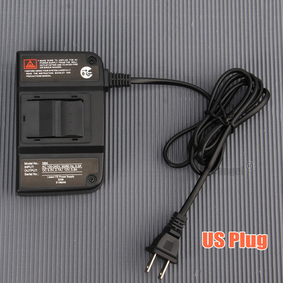 Nintendo N64 kintamosios srovės adapterio įkroviklis, skirtas Nintendo 64 JAV/ES/JK reguliuojamas maitinimo adapteris Maitinimo laido įkrovimo maitinimo šaltinis
