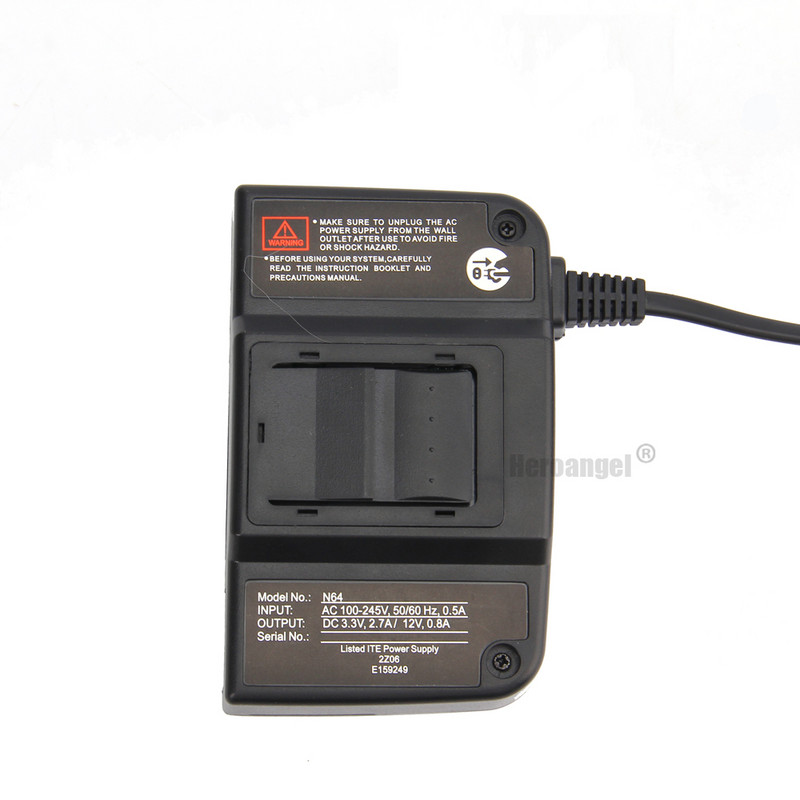 Nintendo N64 kintamosios srovės adapterio įkroviklis, skirtas Nintendo 64 JAV/ES/JK reguliuojamas maitinimo adapteris Maitinimo laido įkrovimo maitinimo šaltinis