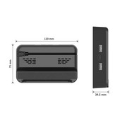 Állvány a Steam Deck töltődokkolóhoz játékkonzol csúszásmentes talp konzol kis méretű könnyű játékkonzol állvány