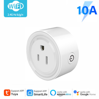 Tuya WiFi Smart Plug 10A/16A/20A US Smart Home Timing Utičnica Smart Life APP Kontrola Glasovna kontrola Radi s Alexa Google Home