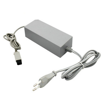 Αντικατάσταση για Wii EU Plug Console 110-240V Φορτιστής DC 15V 5A Πλαστικό τροφοδοτικό τοίχου