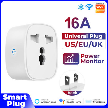 Graffiti 16A/20A USA Smart Socket WiFi Smart Plug With Power Monitoring Λειτουργία χρονισμού Φωνητικός έλεγχος μέσω 100-240V 50/60HZ 16A