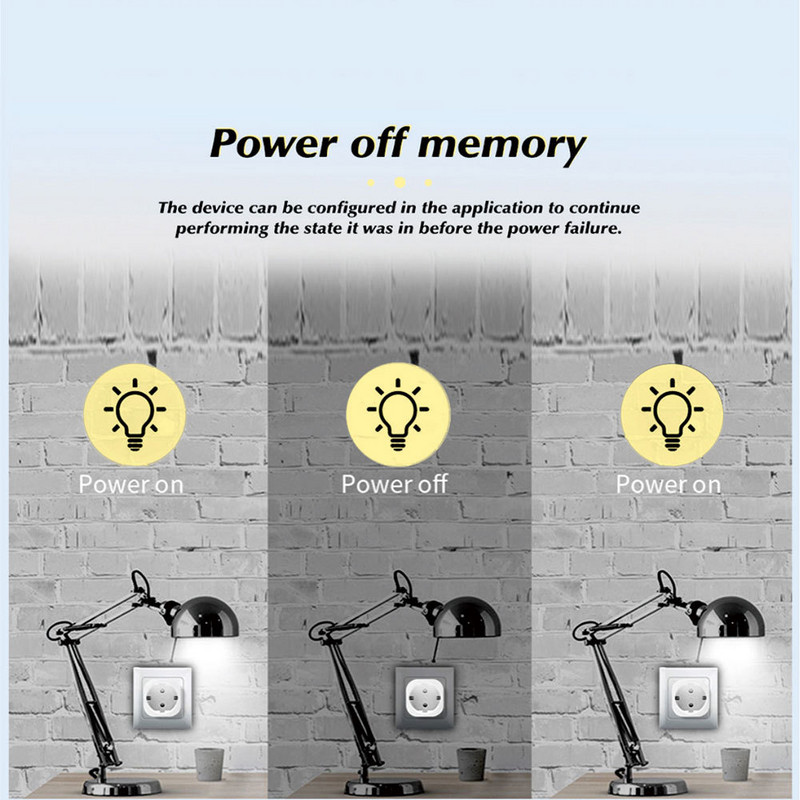 Smart Plug WiFi aljzat EU 20A/16A Intelligens otthon hangvezérlés tápellátás monitor Tuya SmartLife APP Control működik az Alexa Google segítségével