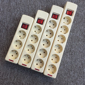 4,8 mm EU lizdas Europos standarto gnybtas Laidų plokštės maitinimo juostos lizdas Daugiafunkcis pagrindinis valdymo jungiklis 3/4/5/6 anga