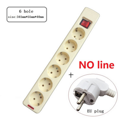 4,8 mm EU lizdas Europos standarto gnybtas Laidų plokštės maitinimo juostos lizdas Daugiafunkcis pagrindinis valdymo jungiklis 3/4/5/6 anga