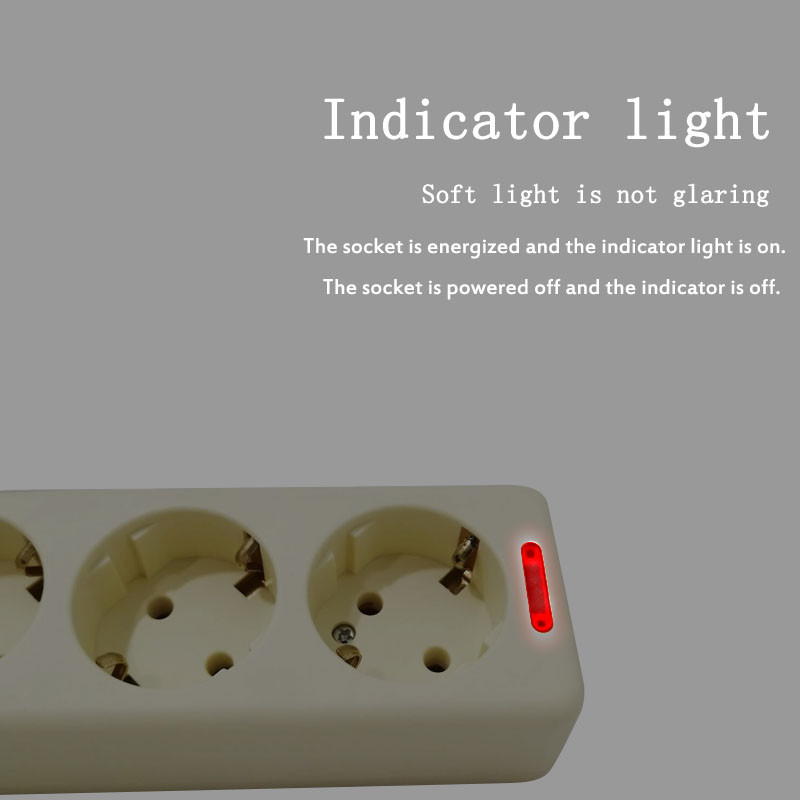 4,8 mm EU lizdas Europos standarto gnybtas Laidų plokštės maitinimo juostos lizdas Daugiafunkcis pagrindinis valdymo jungiklis 3/4/5/6 anga