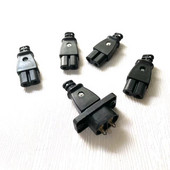 C8 isane pistikupesa C7 emane pistik pistikupesa sisseehitatud elektripistiku pistik 35mm*15mm AC 2,5A 5A 250v