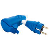 16A 220V-240V 2P+E IP44 Európai specifikáció klímaberendezés Ipari dugó Aljzat kábelhez Elektromos tápcsatlakozó