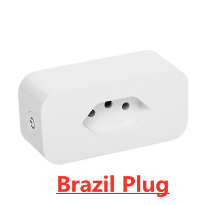 WiFi Smart Plug 16A EU Brazil UK Utičnica Nadzor napajanja Vrijeme Tuya SmartLife APP Kontrola radi s Alexa Google Home Assistant