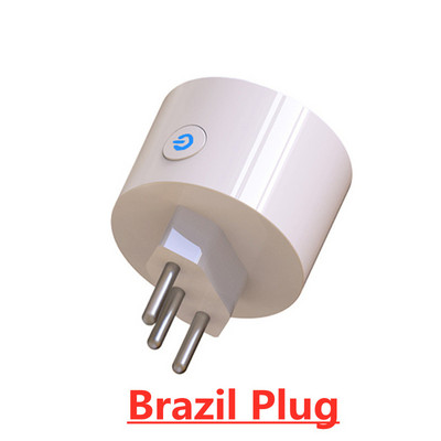 WiFi Smart Plug 16A EU Brazil UK Utičnica Nadzor napajanja Vrijeme Tuya SmartLife APP Kontrola radi s Alexa Google Home Assistant