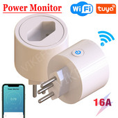 Brazil Wifi Smart Plug 16A Tuya pametna utičnica s mjeračem vremena Monitor napajanja SmartLife APP Glasovna kontrola radi za Google Home Alexa