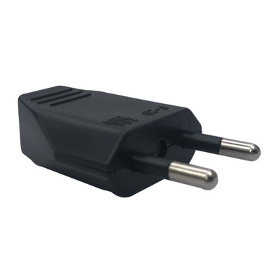 Pistikuadapter Euroopa pistikupesa adapter isane 2 kontaktiga vahelduvvoolu elektripistiku juhe taasjuhtmetav pikendus Korea Hispaania Iisraeli jaoks