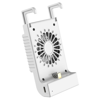 Професионален вентилатор за охлаждане с интерфейс Type-C Вентилатор за охлаждане на хоста Охлаждаща скоба Основа Радиатор Държач за стойка за игра Издръжлив