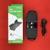 Kontroler Bežični punjači s dvostrukom ručkom Dvostruki USB dock stanica za punjenje Stalak za X-Series X Gamepad Stalak za punjenje