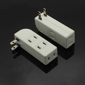 Konversijos kištukas 1 Į 4 krypčių Japonija Standartinis maitinimo adapterio lizdas 15A Kelioniniai kištukai AC 220V Mini Kelioninis Adapteris